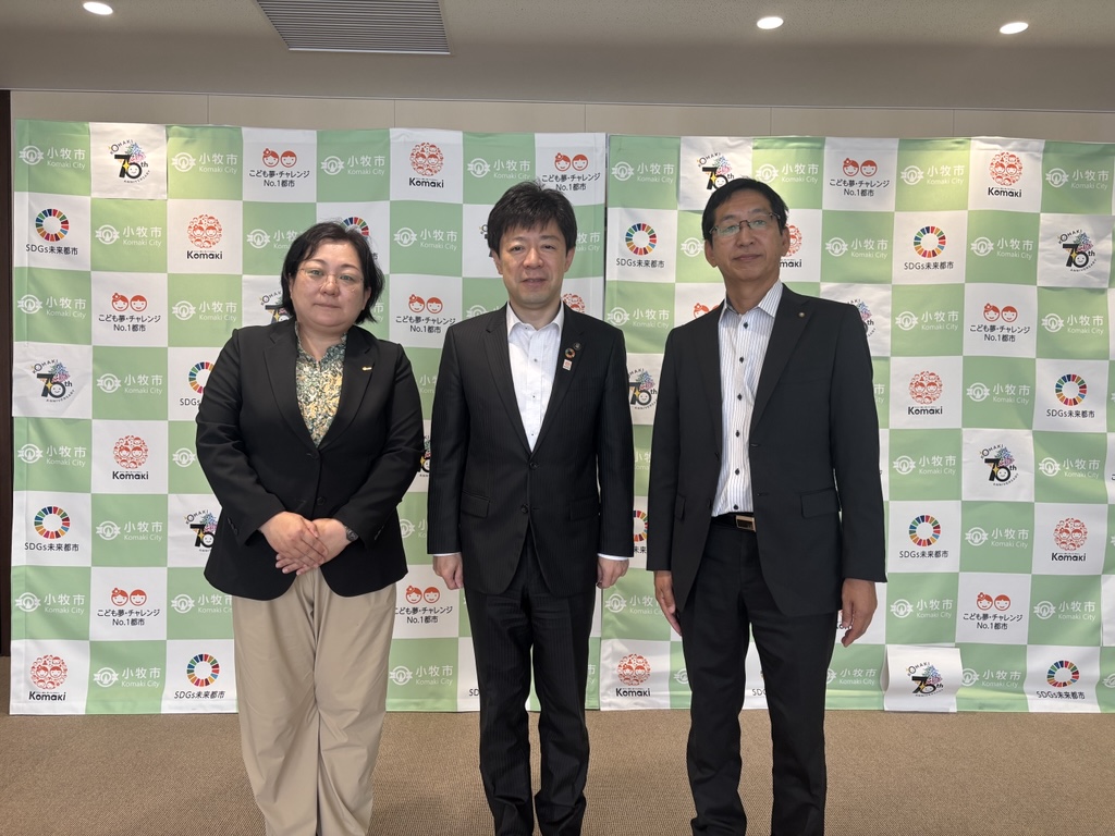 まきロータリークラブ新役員表敬訪問