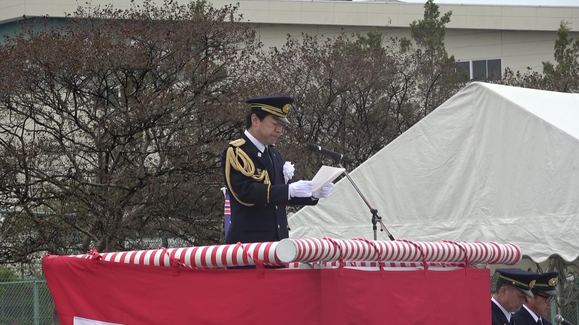 小牧市制70周年記念　令和7年度消防観閲式