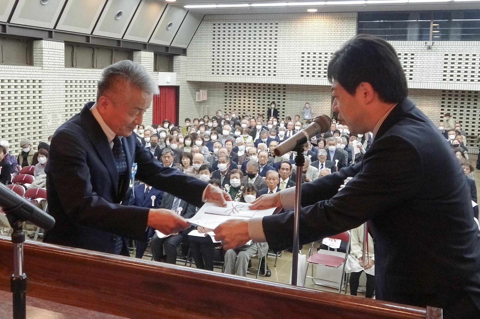 市制70周年記念 第57回小牧市社会福祉大会